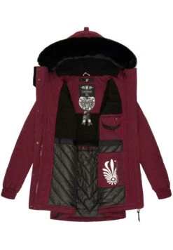 Navahoo Olessaa - Winterjas - Bordeaux -Navahoo Mode Exporteren Winkel d4fc5db94c4a4385b138064cc881eeb2