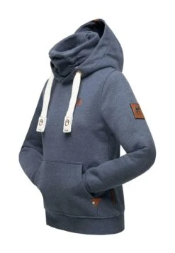 Navahoo Raniaa - Hoodie - Dusty Blue Melange -Navahoo Mode Exporteren Winkel d6635827d7cd48359e789a86ba6fb9eb