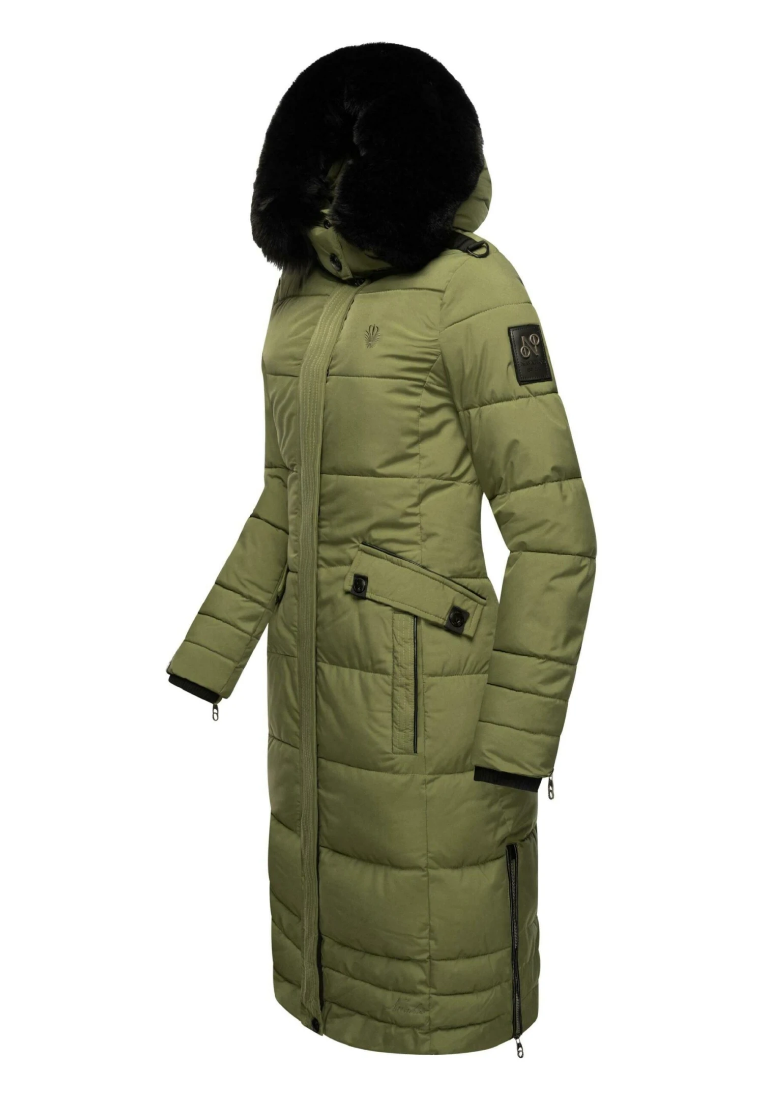 Navahoo Fahmiyaa - Winterjas - Dusty Olive 9 Navahoo Fahmiyaa - Winterjas - Dusty Olive - Afbeelding 9