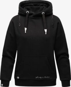 Navahoo Hoodies Sweatshirt Zuckerbärchen Dames Zwart