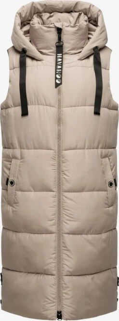 Navahoo Bodywarmers Bodywarmer Dames Beige