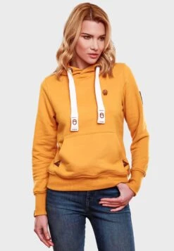 Navahoo Hoodies Sweatshirt Damlaa Dames Goudgeel -Navahoo Mode Exporteren Winkel dd681077d0088ff9f4b2eaba1d8c1fc6