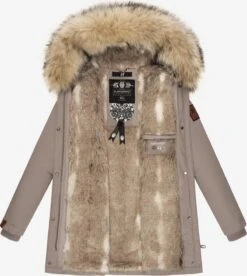 Navahoo Parkas Winterparka Cristal Dames Grijs -Navahoo Mode Exporteren Winkel e06dded8f09fe608c829112d4e051c2d