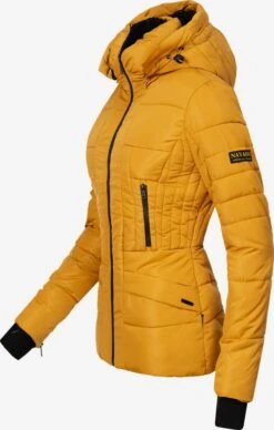 Navahoo Winterjassen Winterjas Adele Dames Safraan -Navahoo Mode Exporteren Winkel e0e8822aa9a7c60769e253dbee554d80