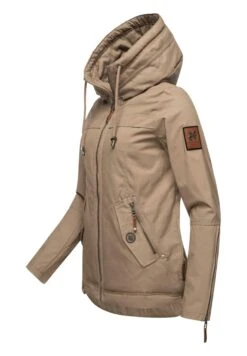 Navahoo Wekoo - Parka - Taupe -Navahoo Mode Exporteren Winkel e228c8bfc18549cb9073f0fe74ce3327