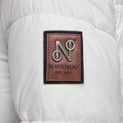 Navahoo Winterjassen Winterjas Tikunaa Dames Wit -Navahoo Mode Exporteren Winkel e27e58277cf4d6590ce481d8ec18803c