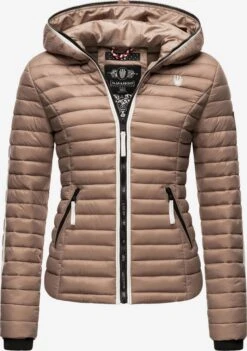 Navahoo Tussenjassen Tussenjas Kimuk Dames Lichtbruin