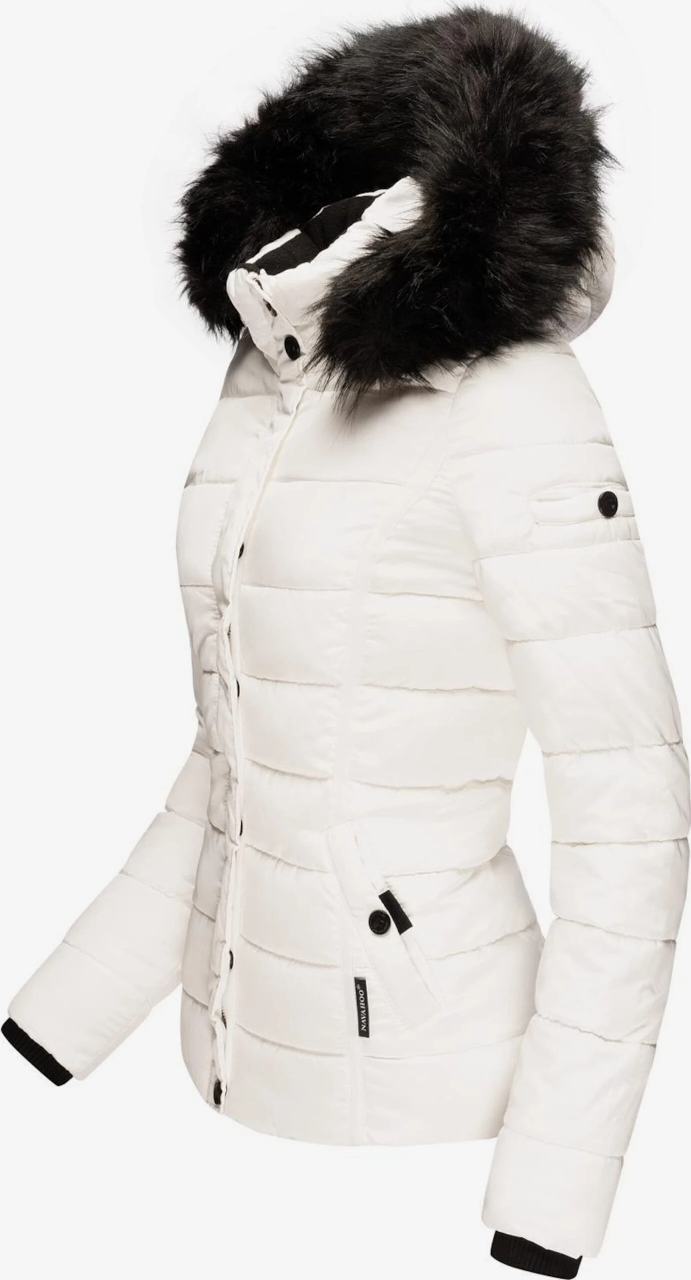 Navahoo Winterjassen Winterjas Miamor Dames Natuurwit 2 Navahoo Winterjassen Winterjas Miamor Dames Natuurwit - Afbeelding 2