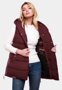 Navahoo Bodywarmers Bodywarmer Madilynaa Dames Bordeaux -Navahoo Mode Exporteren Winkel e454bc42809363c6abfb45520ad08ef3