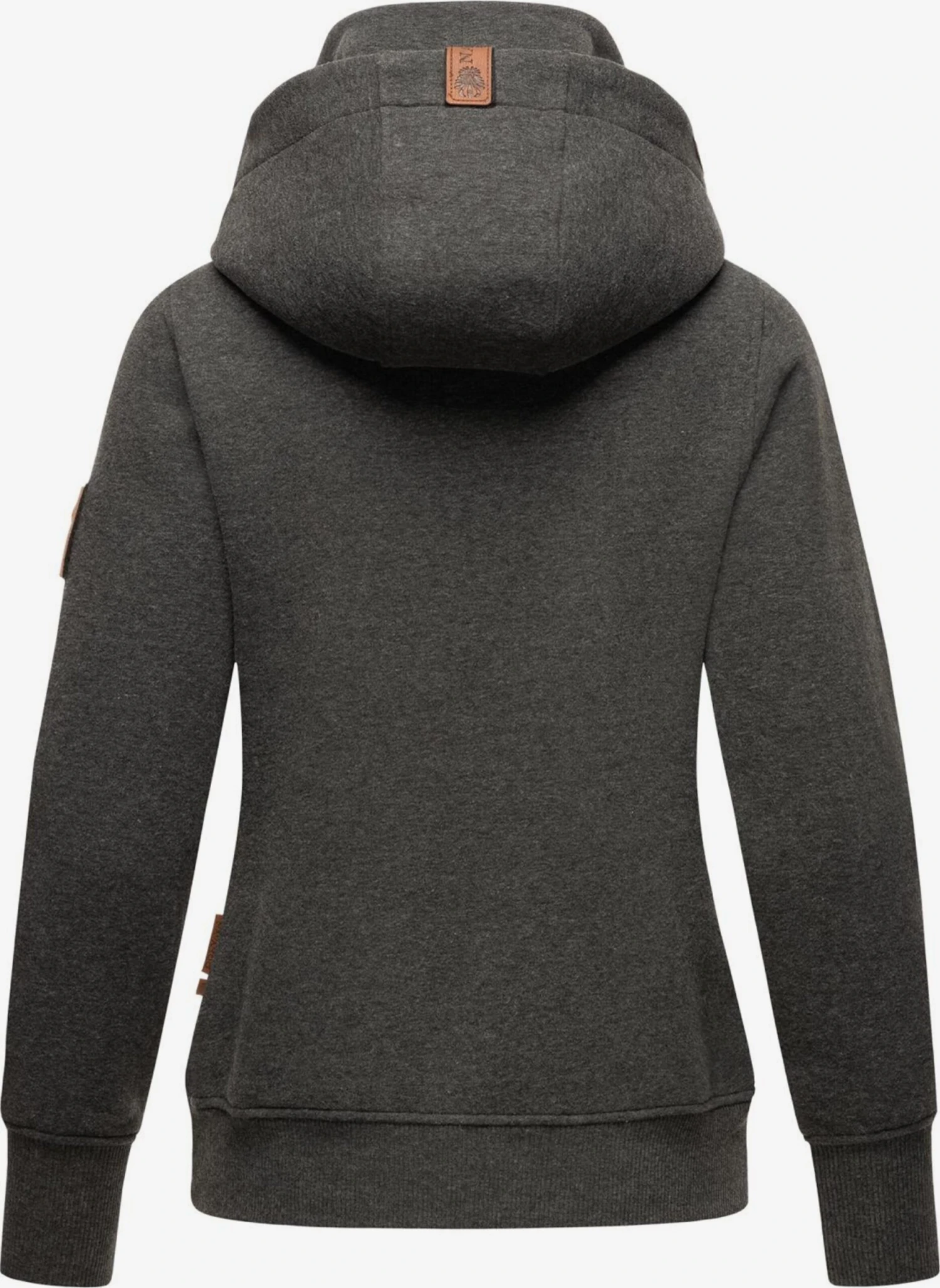 Navahoo Hoodies Sweatshirt Raniaa Dames Donkergrijs 4 Navahoo Hoodies Sweatshirt Raniaa Dames Donkergrijs - Afbeelding 4