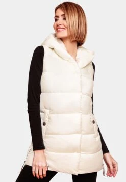 Navahoo Bodywarmers Bodywarmer Madilynaa Dames Offwhite -Navahoo Mode Exporteren Winkel e57df0ae7c7220f2909470b28d8ba00c