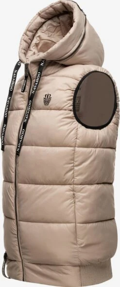 Navahoo Bodywarmers Bodywarmer Kassidy Dames Taupe -Navahoo Mode Exporteren Winkel ecf2b81b9ce8832b17f5f37b77aac1cc