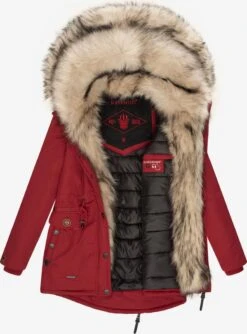 Navahoo Parkas Winterparka Sweety Dames Rood -Navahoo Mode Exporteren Winkel ed0843e566d8f16ae810b711ac8c6eb1
