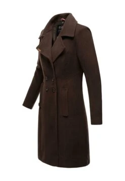 Navahoo Wooly - Halflange Jas - Dark Choco -Navahoo Mode Exporteren Winkel eec6edb463254c04931e43a9eafda63b