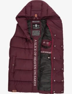 Navahoo Bodywarmers Bodywarmer Madilynaa Dames Bordeaux -Navahoo Mode Exporteren Winkel efd6a984af489fa70bc37b90fdb45346