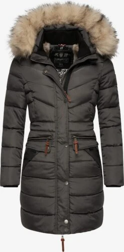 Navahoo Wintermantels Wintermantel Paula Dames Bruin