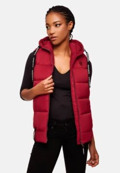 Navahoo Bodywarmers Bodywarmer Kassidy Dames Roestrood -Navahoo Mode Exporteren Winkel f0accc9a4586f839fdcff855f6e5e2e0