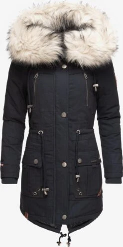 Navahoo Parkas Winterparka Honigfee Dames Nachtblauw -Navahoo Mode Exporteren Winkel f0b2829a5b0fdcf83db187bc5b7cc3aa