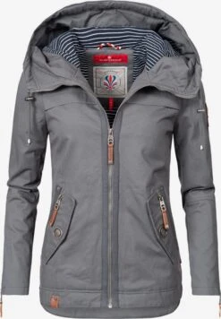 Navahoo Tussenjassen Tussenjas Wekoo Dames Donkergrijs