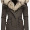 Navahoo Parkas Winterparka Sweety Dames Bruin