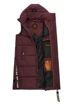 Navahoo Schnuffelchen - Bodywarmer - Wine -Navahoo Mode Exporteren Winkel f632981fd1b74476839fbf01185f92ae
