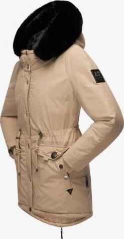 Navahoo Parkas Winterparka Sweety Deluxe Dames Taupe -Navahoo Mode Exporteren Winkel f82f21ef9e0e0b49b3bf5660bb799498