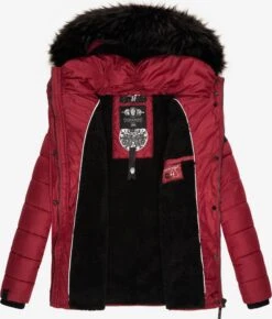 Navahoo Winterjassen Winterjas Zuckerbiene Dames Bordeaux -Navahoo Mode Exporteren Winkel f98547baeb7e798241979efc964c0e57