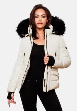 Navahoo Adele - Winterjas - White -Navahoo Mode Exporteren Winkel fb97b8e2579c474fbc71ccb10dc90940